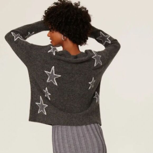 Rails virgo star sweater charcoal gray - Picture 2 of 6